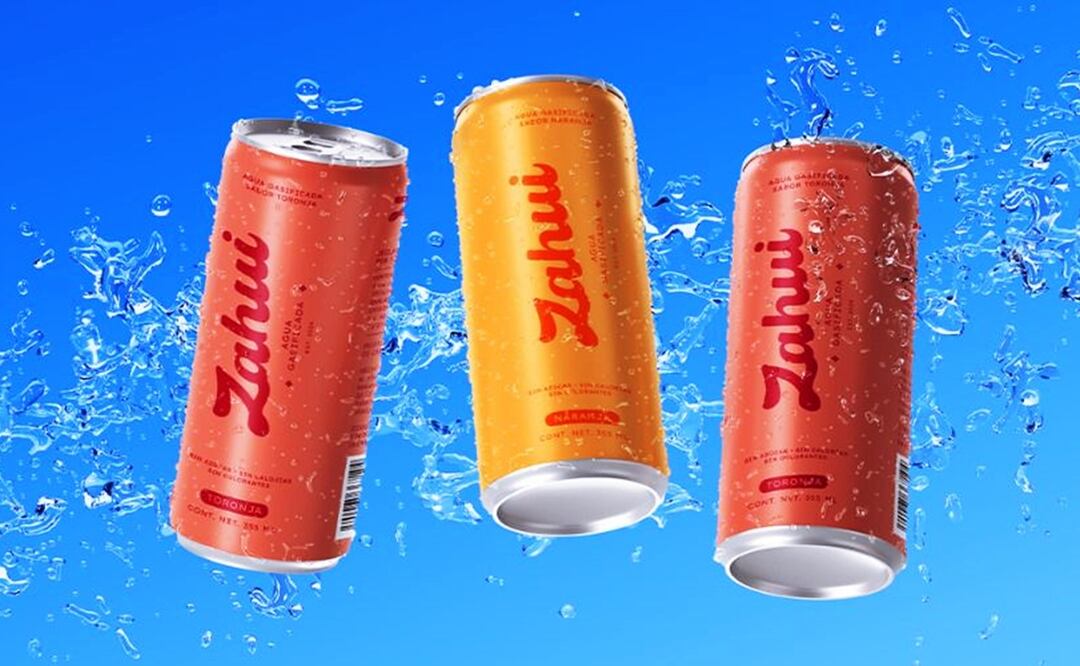 ZAHUI, la nueva bebida gasificada sabor naranja y toronja libre de sellos. Foto: cortesía.