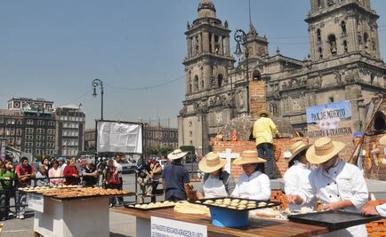 Gobierno de la CDMX regalará pan de muerto en el Zócalo