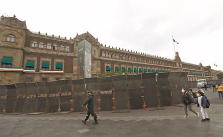 El blindaje a Palacio Nacional