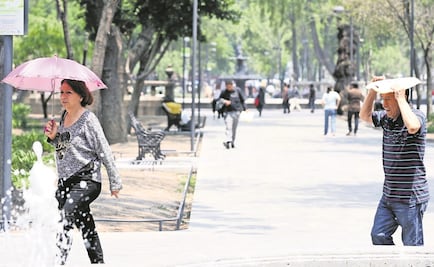 Cuídate del Calor. Se espera temperatura de 31 grados el martes y 32 grados el miércoles en la CDMX