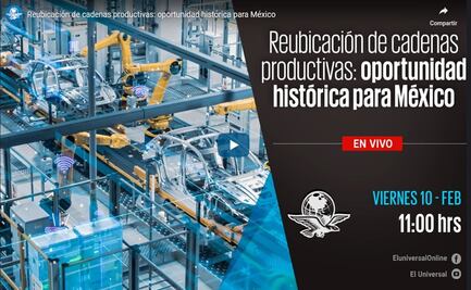 Reubicación de cadenas productivas: oportunidad histórica para México