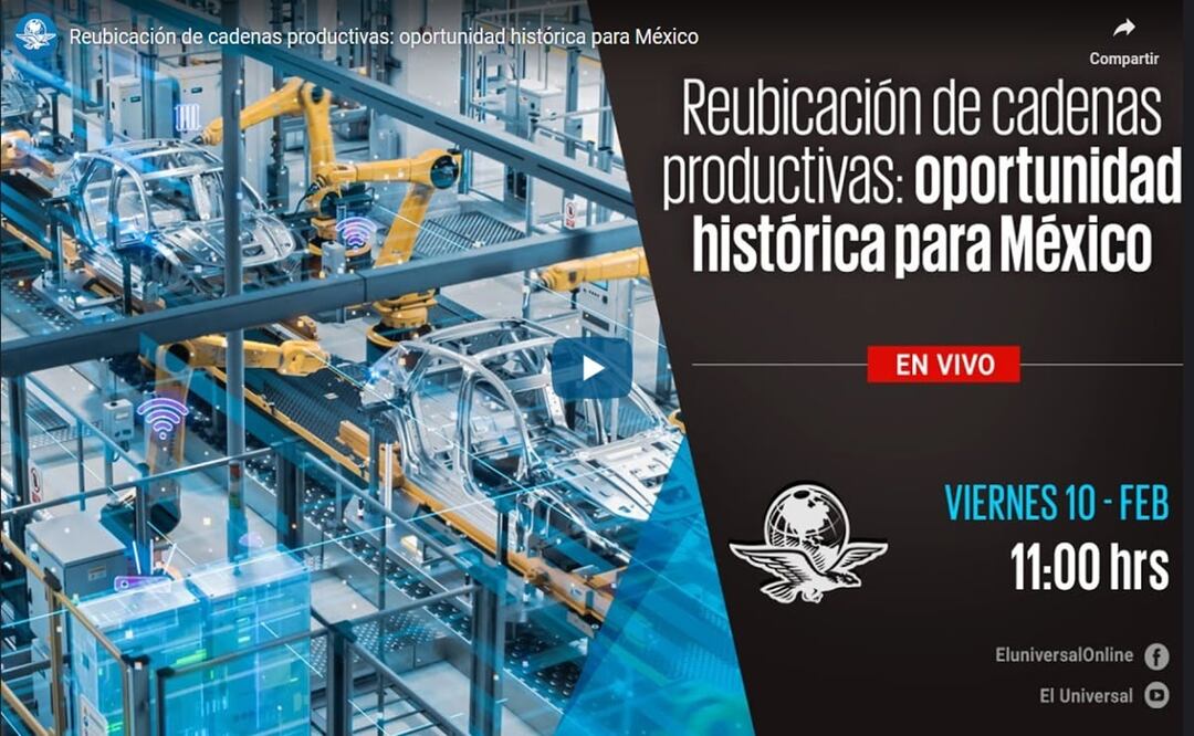 Reubicación de cadenas productivas: oportunidad histórica para México