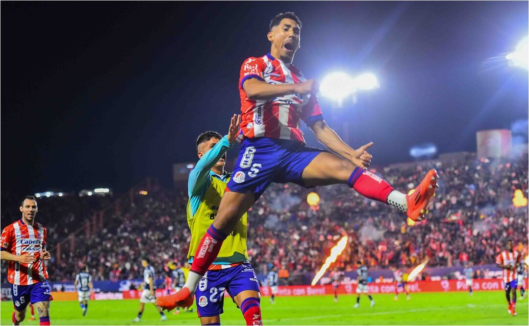 Ricardo Chávez hizo un auténtico golazo para el Atlético de San Luis. FOTO: IMAGO7