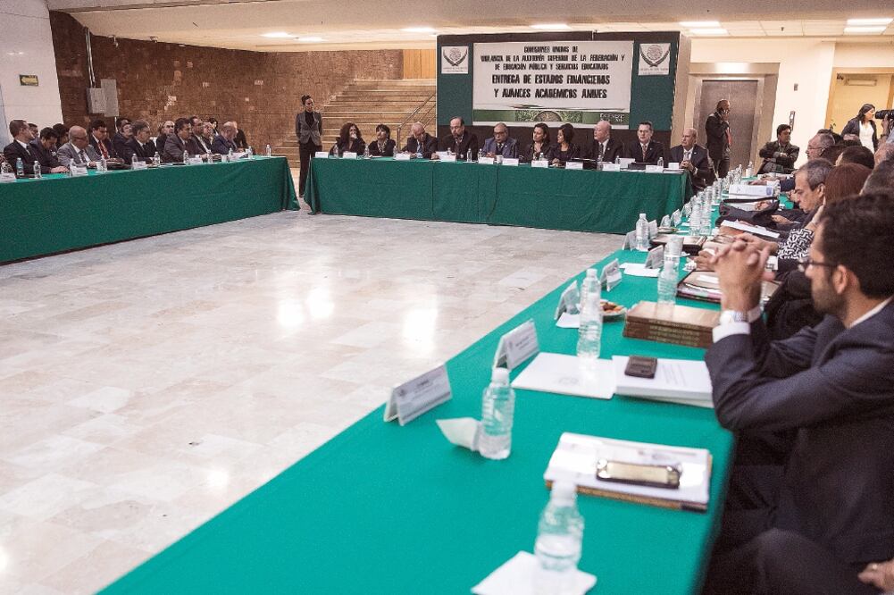 Rectores de universidades públicas pidieron a legisladores que el presupuesto para esas instituciones tenga visión de Estado. (CRISTOPHER ROGEL. EL UNIVERSAL)