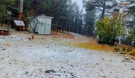 Frente frío 27 azota Chihuahua; temperaturas de hasta -8 °C y alerta por nieve y aguanieve