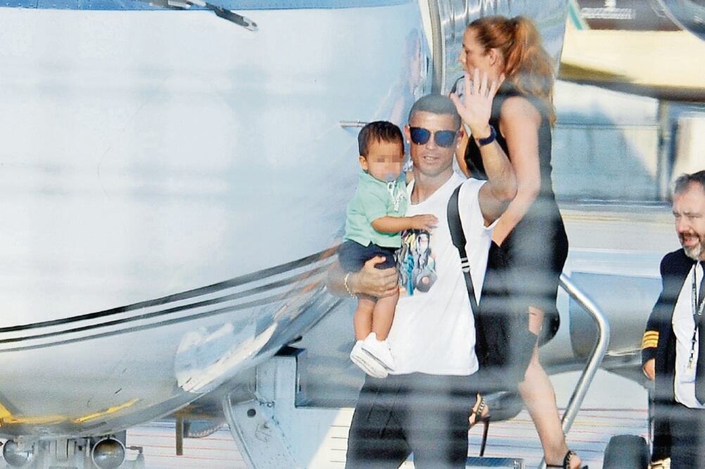 El astro portugués ya entrenó con el equipo de la Vecchia Signora. Foto: ALESSANDRO DI MARCO. EFE