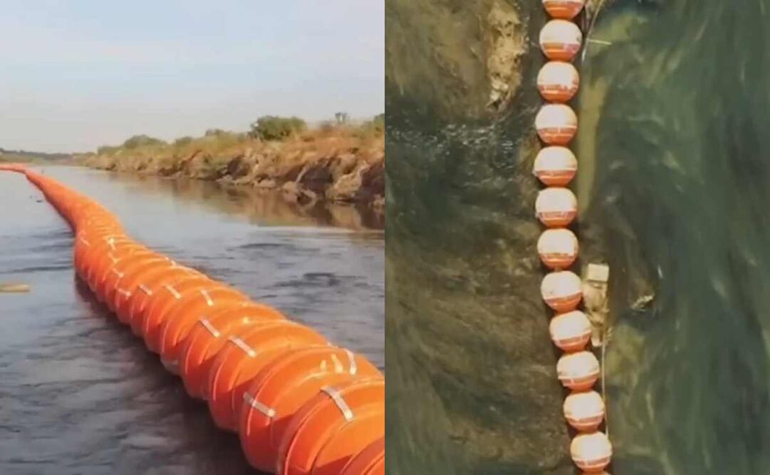 Embajada de EU en México advierte de instalación de “barreras flotantes”. Foto: Capturas de pantalla