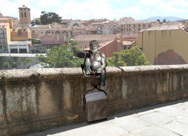 Diablillo se queda junto a acueducto romano en España