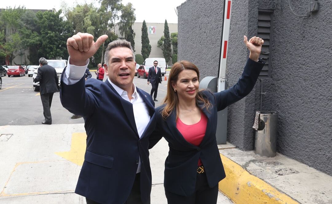 "Alito" Moreno y Carolina Viggiano. Foto: Berenice Fregoso / EL UNIVERSAL