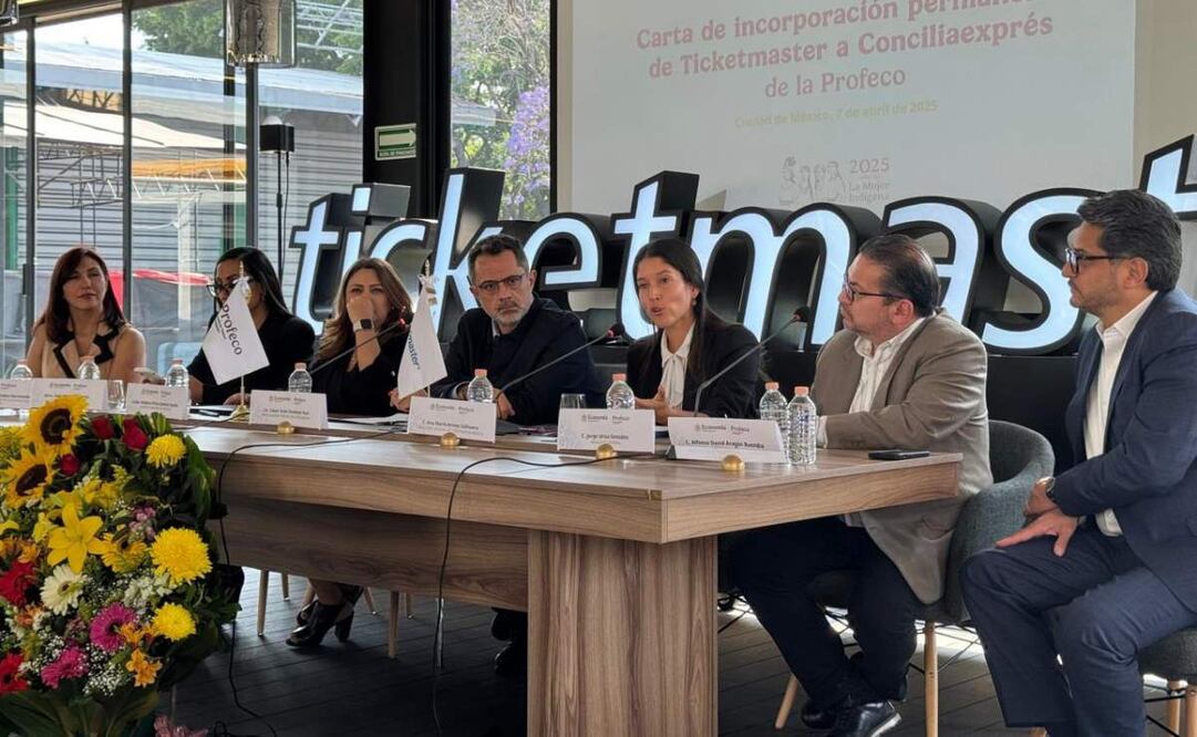 Ticketmaster se suma a Conciliaexprés para dar solución rápida a quejas  (07/04/2025). Foto: Especial