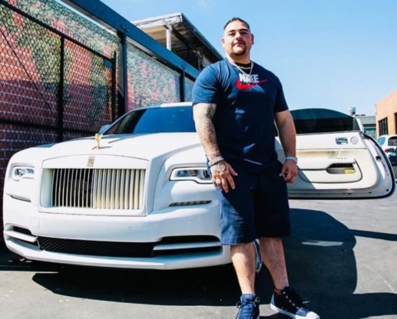 Estos son los coches de lujo de Andy Ruiz