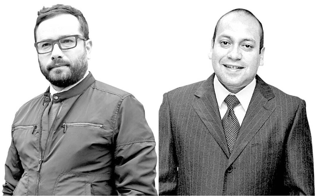 Víctor Hugo Romo, alcalde de Miguel Hidalgo; y Julio César Moreno, alcalde de Venustiano Carranza. Foto: Archivo/EL UNIVERSAL