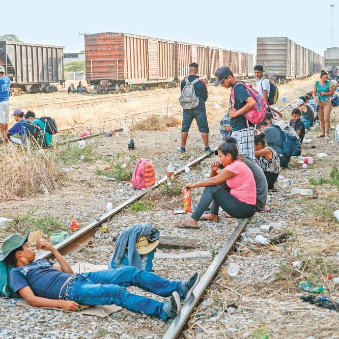 El presidente de la Cámara de Diputados, Porfirio Muñoz Ledo, dijo que a falta de políticas públicas durante los últimos años ha iniciado una crisis migratoria en el país, principalmente de la frontera sur. ARCHIVO EL UNIVERSAL