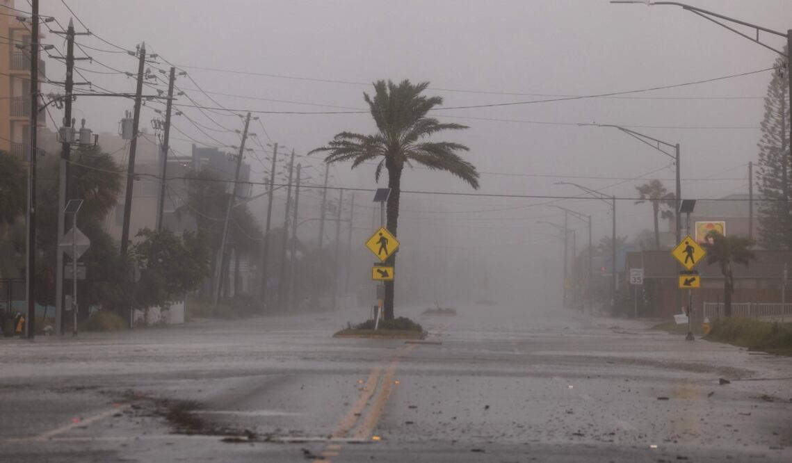 Las tres tormentas más devastadoras de este año fueron Beryl, Helene y Milton. Foto: AFP