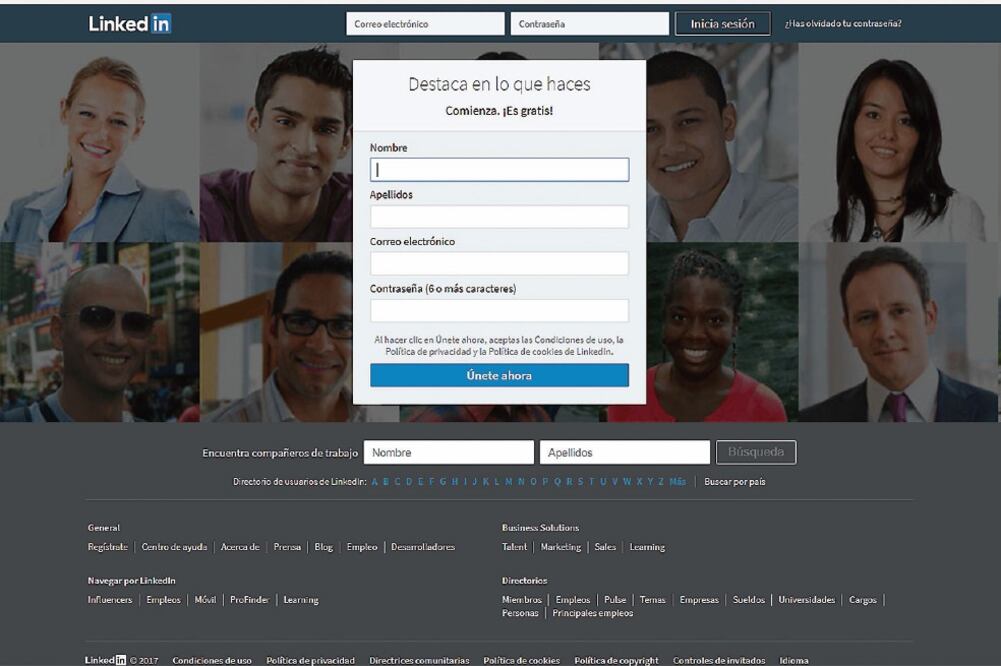 Redes sociales como LinkedIn, que se especializan en la búsqueda de empleo, no han sido de gran ayuda para Alexandra (ARCHIVO EL UNIVERSAL)