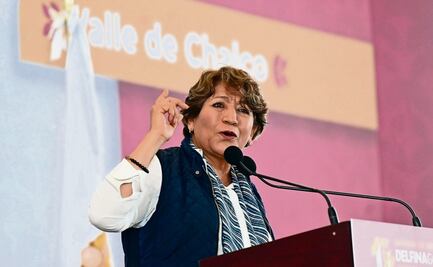 Delfina Gómez destaca apoyos a familias de colonias de Chalco