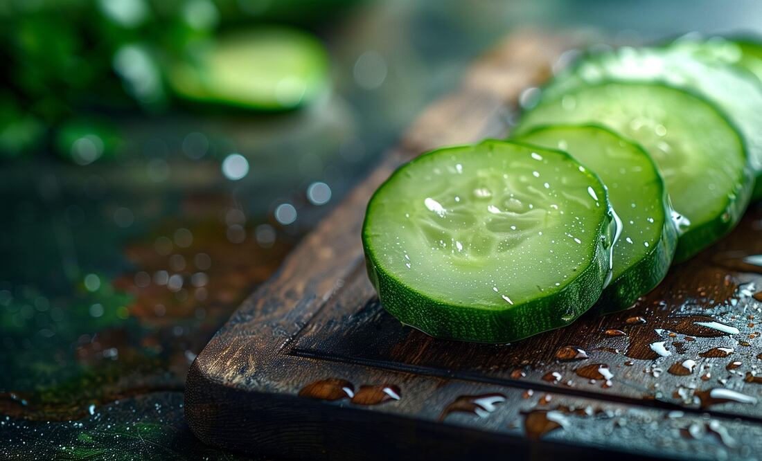 No frotes las orillas del pepino. Foto: Pixabay