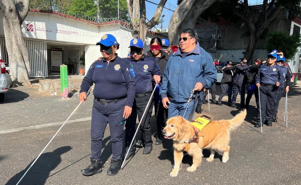 Policías toman capacitación sobre de "Toma de Conciencia e Inclusión”. Foto: Especial