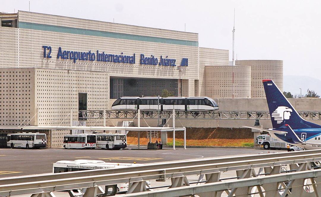 Aeropuerto Internacional de la Ciudad de México. Foto: Archivo/ EL UNIVERSAL