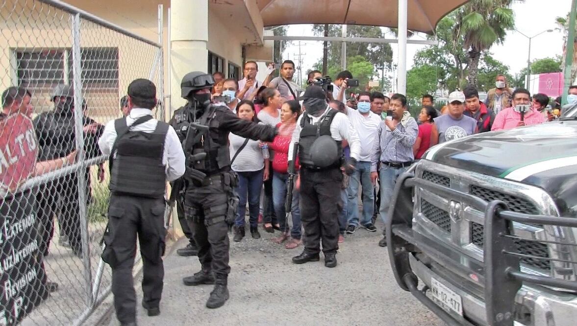 Exterior del penal de Ciudad Victoria, junio 6, 2017 (Xinhua)