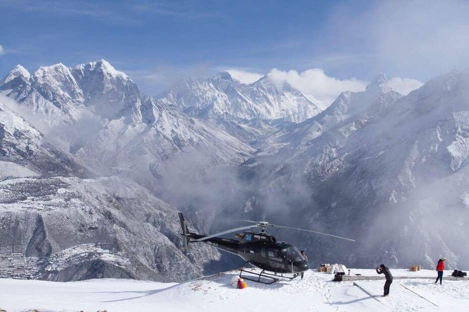 Los helicópteros están equipados con motores Turbomeca 2D1, especialmente diseñados para volar a gran altitud. Foto: Especial