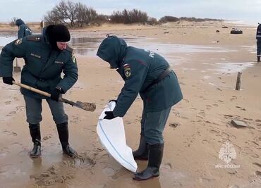 Rusia declara emergencia por derrame petrolero en Crimea; “no hay contaminación masiva”, dicen autoridades