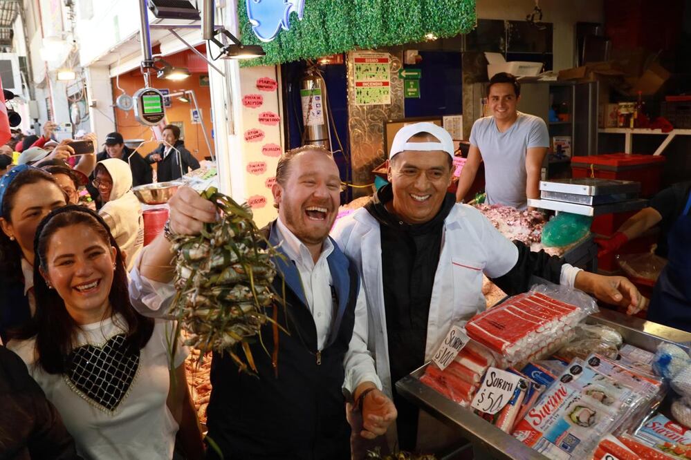 El candidato a la Jefatura de Gobierno por la coalición "Va X la CDMX", Santiago Taboada, aseguró que hay elección de Estado. (FOTO: Especial)