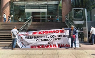 CNTE pone abrogación de Ley del ISSSTE como condición para terminar plantón y movilizaciones; reconoce desgaste físico y económico