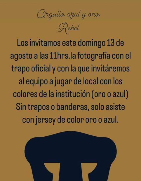 El mensaje de la Rebel para protestar contra la camiseta de Pumas