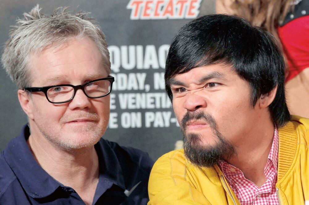 Gabriel Salvador demandó a Freddie Roach y ‘Pacman’ por la cantidad de 8.6 millones de dólares (ARCHIVO. EL UNIVERSAL)