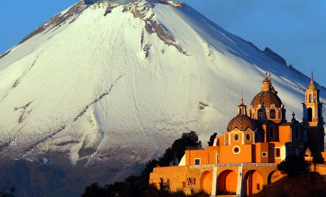 Santuario de la Virgen de los Remedios, en Cholula. (Foto: EFE/Ulises Ruiz)
