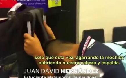 Mochila antibalas, por entorno que vivió Tamaulipas: Cabeza de Vaca