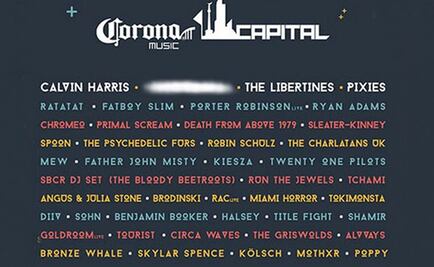 Calvin Harris y The Libertines, al Corona Capital