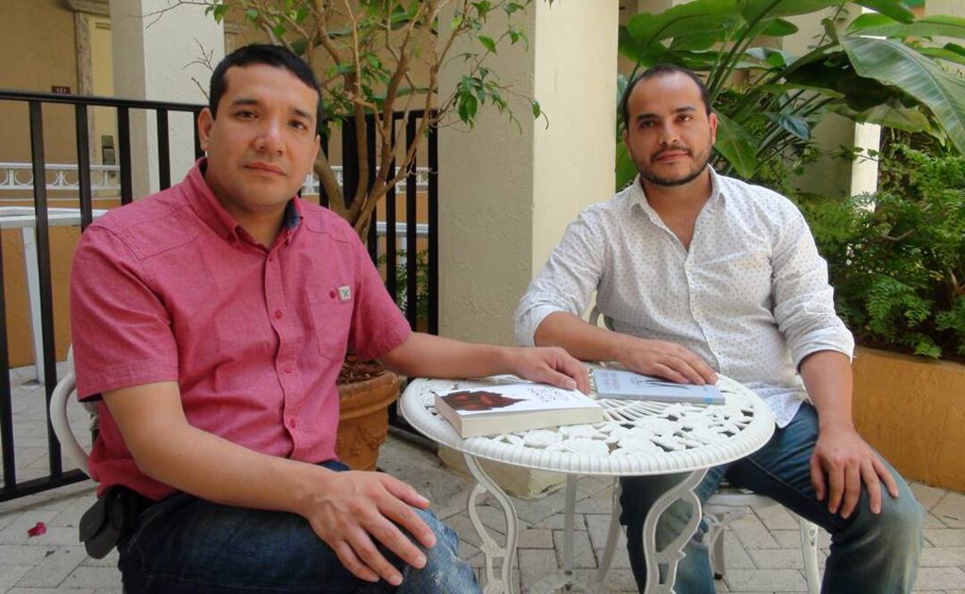 Con esta novela, escrita a cuatro manos, Carlos Bermeo y Rubén Varona fueron finalistas del Premio Planeta Casa de las Américas en 2012. FOTO: Ana Vázquez/EFE.
