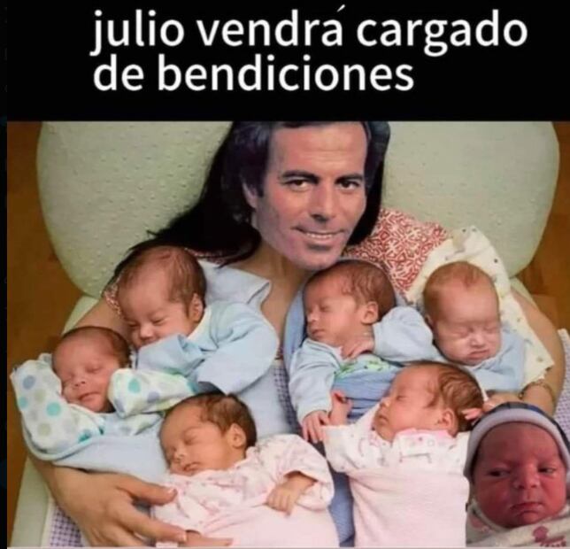 Memes Julio. Foto: Captura de pantalla