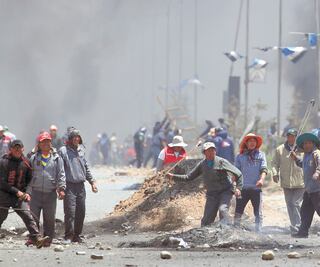 Bolivia: jornada violenta deja tres muertos