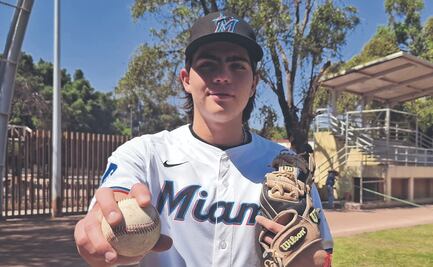 Juan Franco Alva, el joven mexicano que firmó con los Marlins; joya tricolor en el diamante 