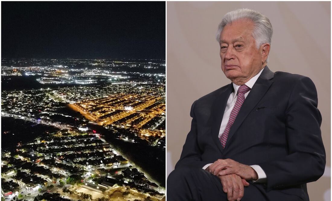 Manuel Bartlett sostiene encuentro con AMLO tras apagones del martes. Foto: EFE - Carlos Mejía / EL UNIVERSAL