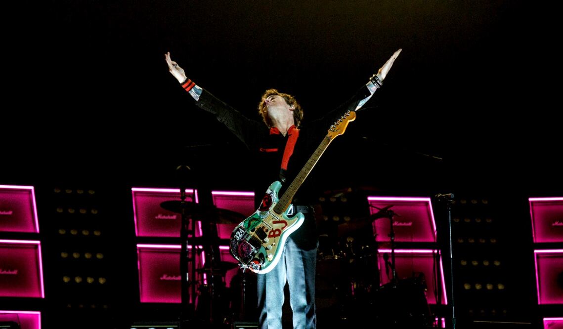 Green Day en el Corona Capital. Foto: de Yaretzy M. Osnaya / EL UNIVERSAL