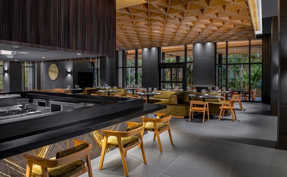 Restaurante Autor en Conrad Tulum Riviera Maya. Foto: Víctor Elias