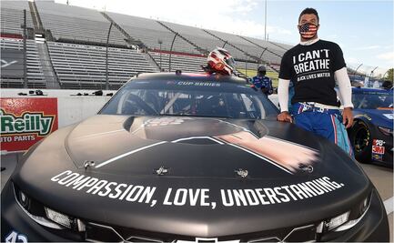 NASCAR investiga acto racista contra el único piloto de raza negra del serial