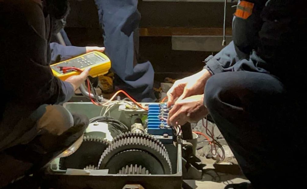 Adrián Rubalcava destacó la experiencia y compromiso de los técnicos especializados del Metro.
Foto: Especial.