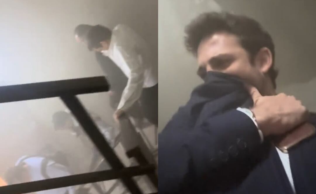 Lambda García vivió momentos de terror. Foto: TikTok.