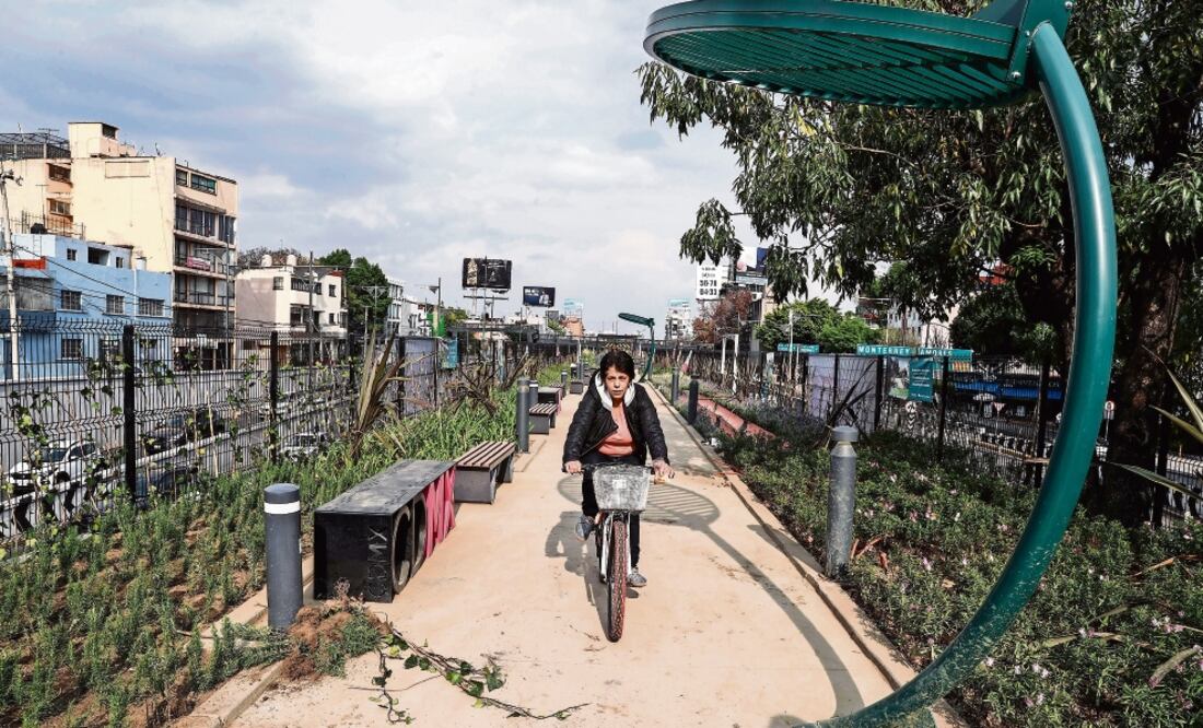 De acuerdo con la Agencia de Gestión Urbana (AGU), encargada de la obra, las plantas no están descuidadas sino que no se aclimataron, pero que encontrará las mejores para el clima cambiante de la Ciudad (CHRISTOPHER ROGEL. EL UNIVERSAL)