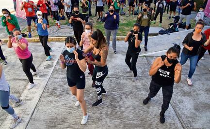 Alistan entrenamientos rumbo a clase masiva de box en el Zócalo de CDMX