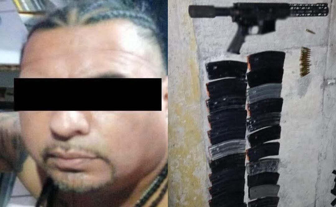 Detienen a elemento de célula delictiva en Tamaulipas (20/10/2025). Foto: Especial