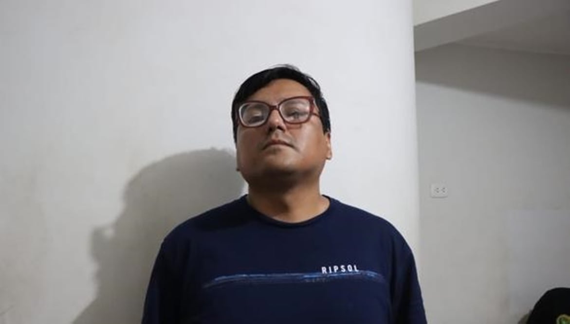 Policías realizaron pruebas de Luminol en su casa y hallaron rastros de sangre que serían de Blanca Arellano. FOTO: Policía Nacional de Perú