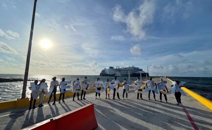 Se reactiva la llegada de cruceros en la zona sur de Quintana Roo
