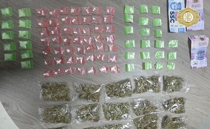 Detienen a 6 narcomenudistas en calles de la Cuauhtémoc e Iztacalco; ubican punto de almacenamiento