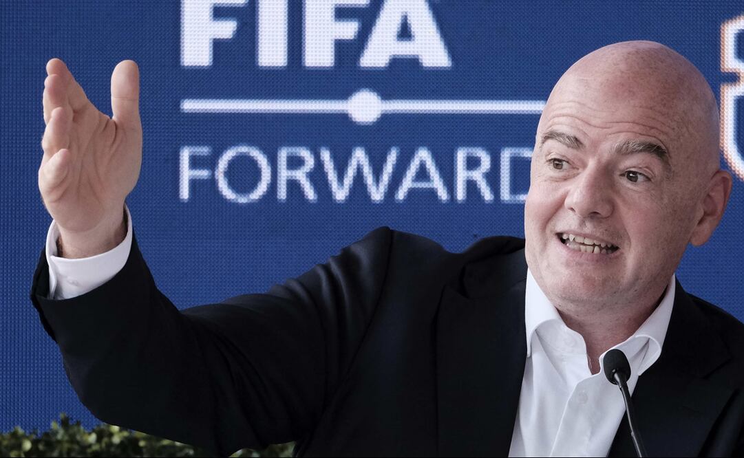 Gianni Infantino en una conferencia en Costa Rica - FOTO: AFP